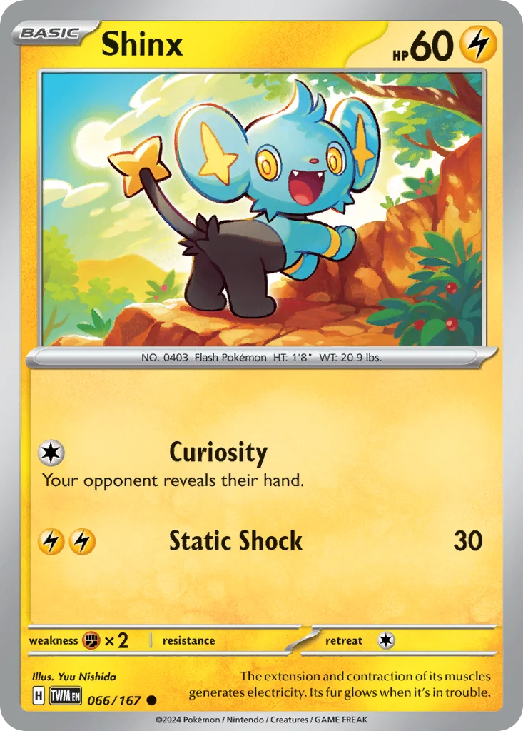 Shinx Pokemon card