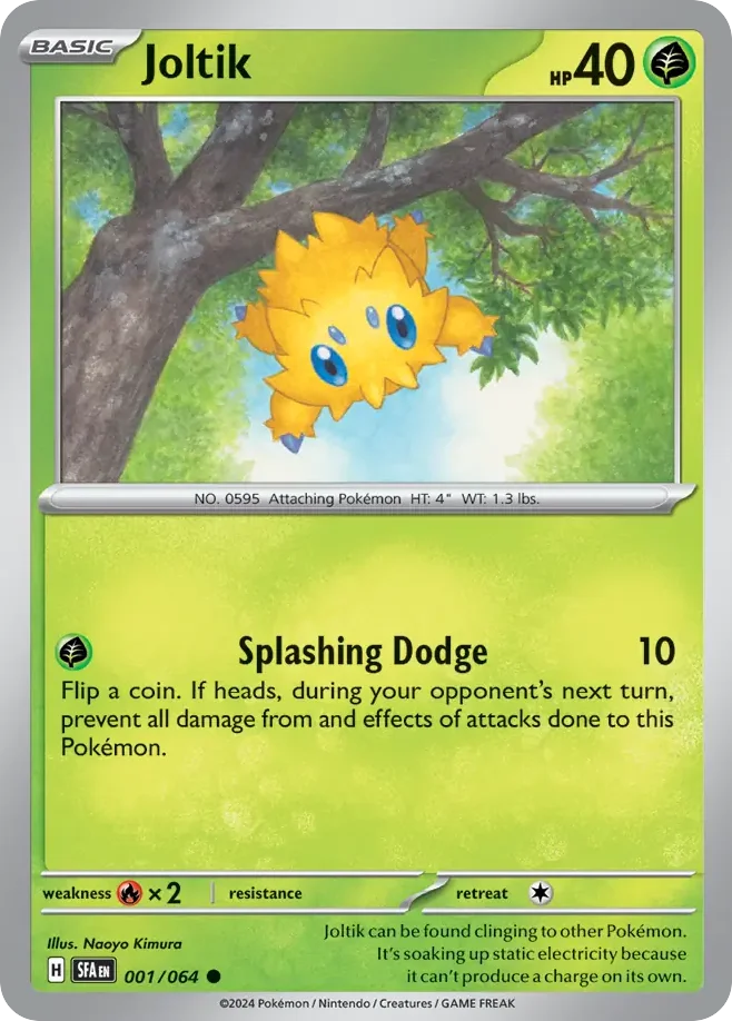 Joltik Pokemon card