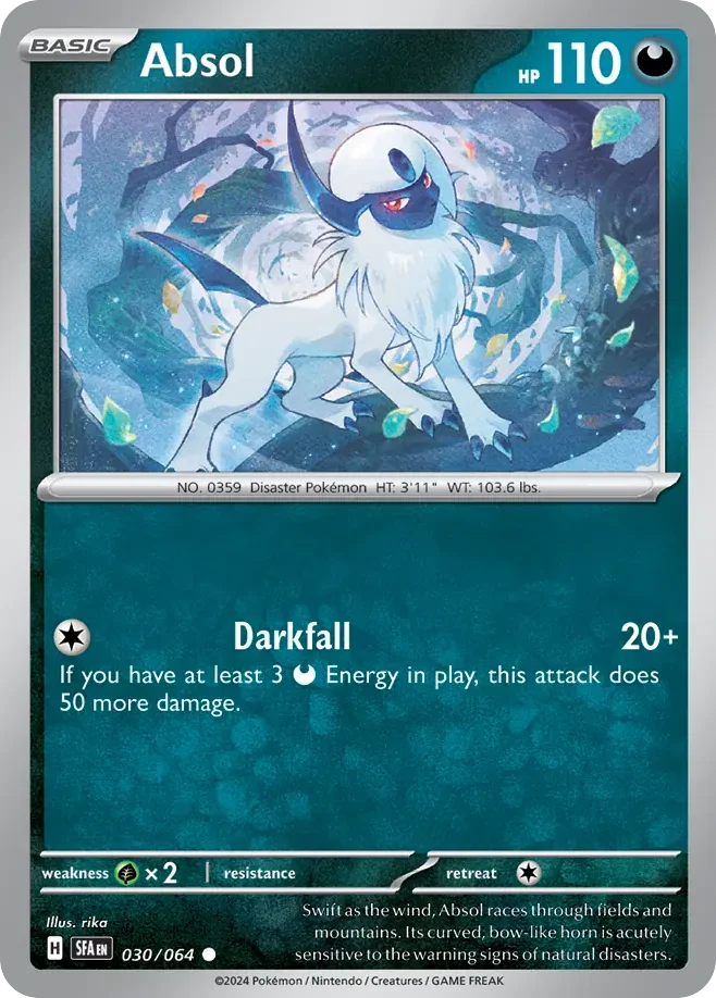 Absol Pokemon card