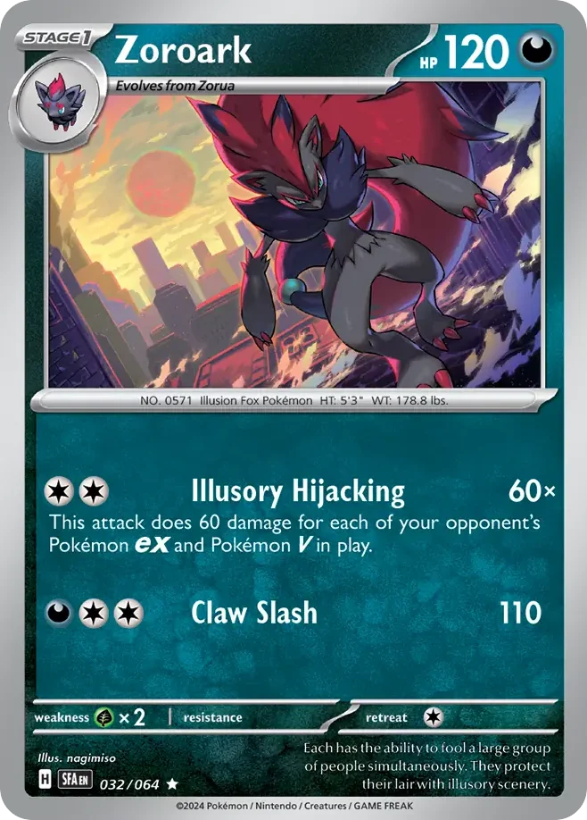 Zoroark Pokemon card