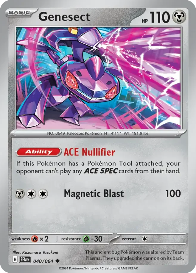 Genesect Pokemon card