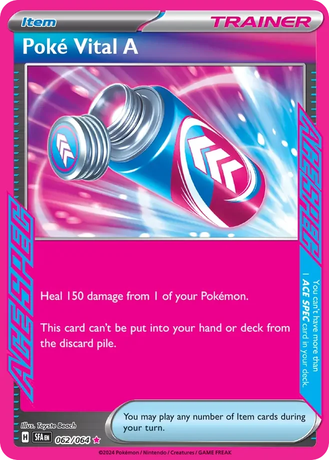 Poké Vital A Pokemon card