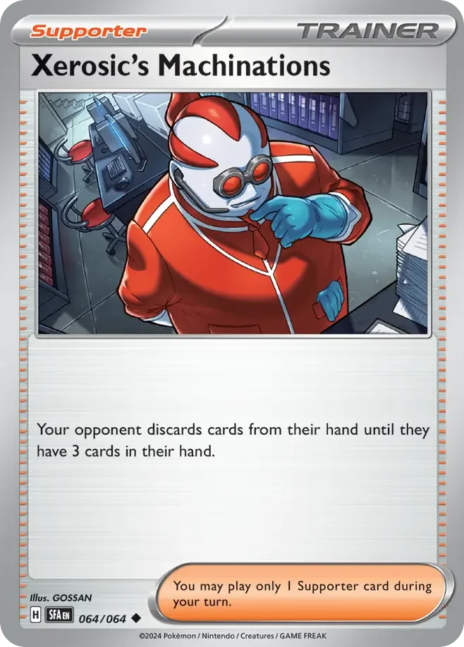 Xerosic's Machinations Pokemon card