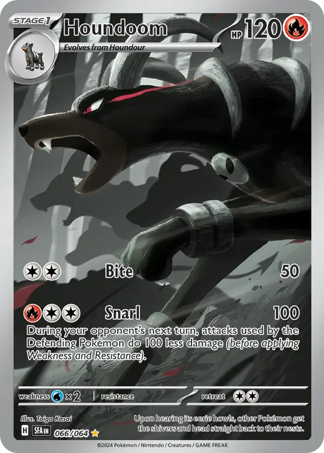 Houndoom Pokemon card