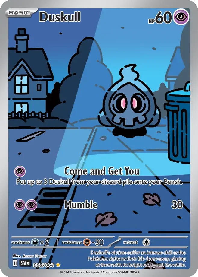 Duskull Pokemon card