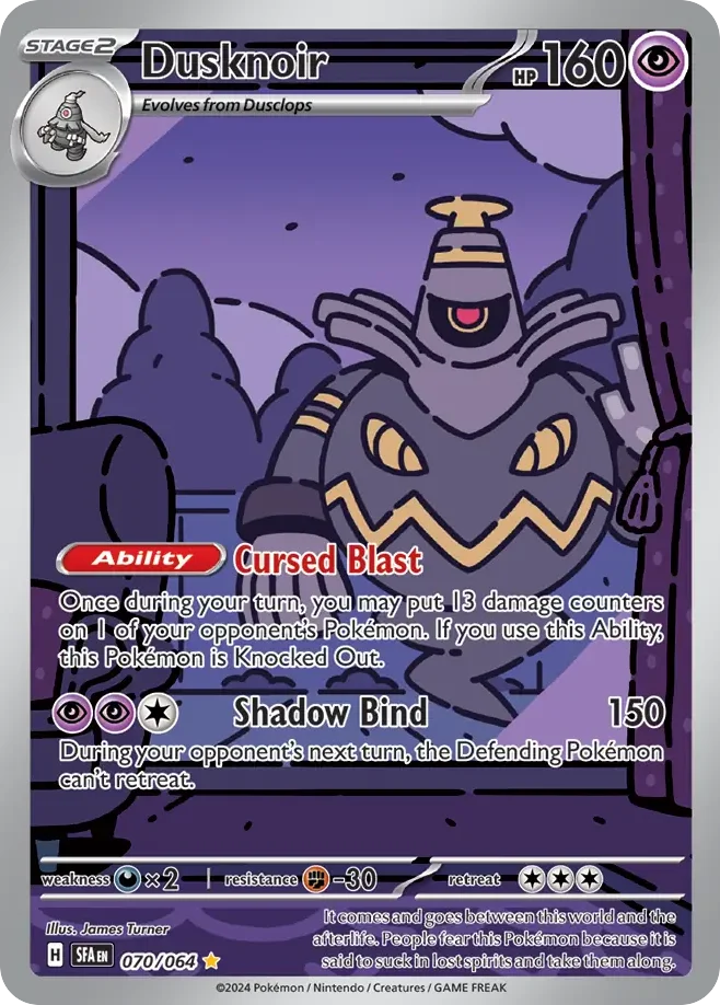 Dusknoir Pokemon card
