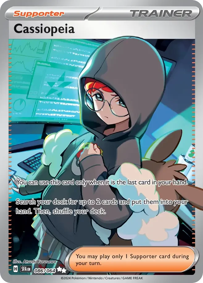 Cassiopeia Pokemon card