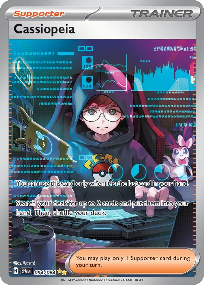 Cassiopeia Pokemon card
