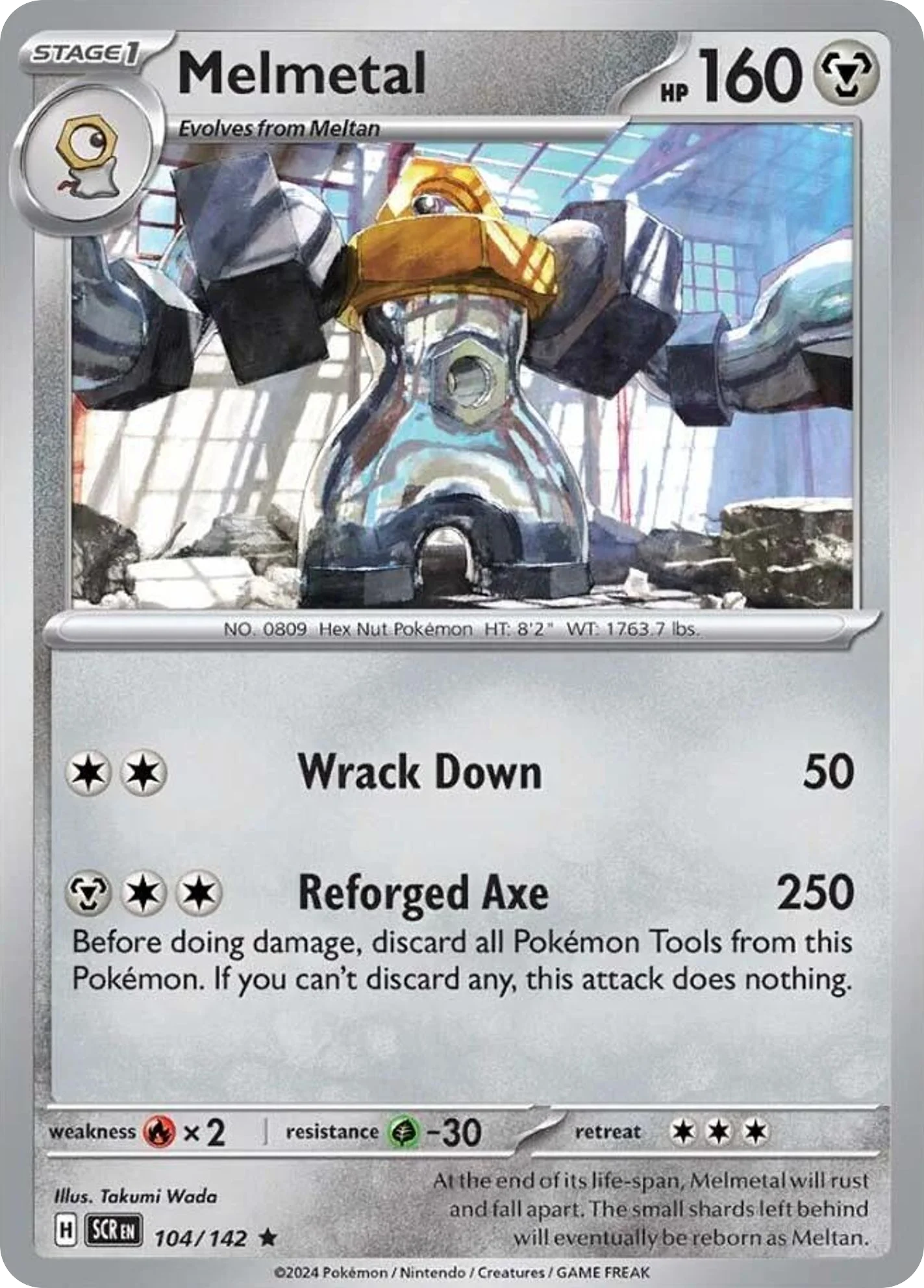 Melmetal Pokemon card