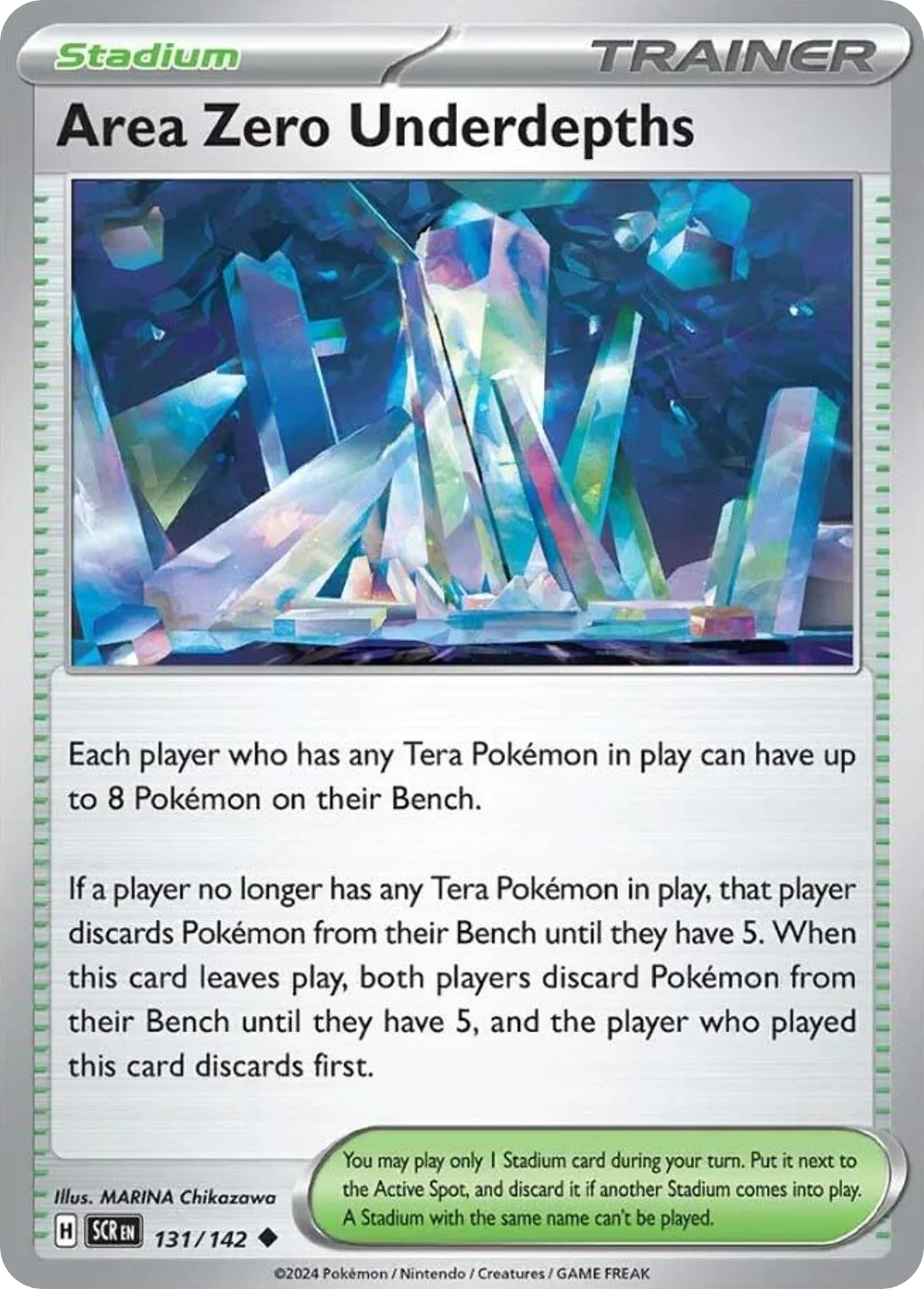 Area Zero Underdepths Pokemon card
