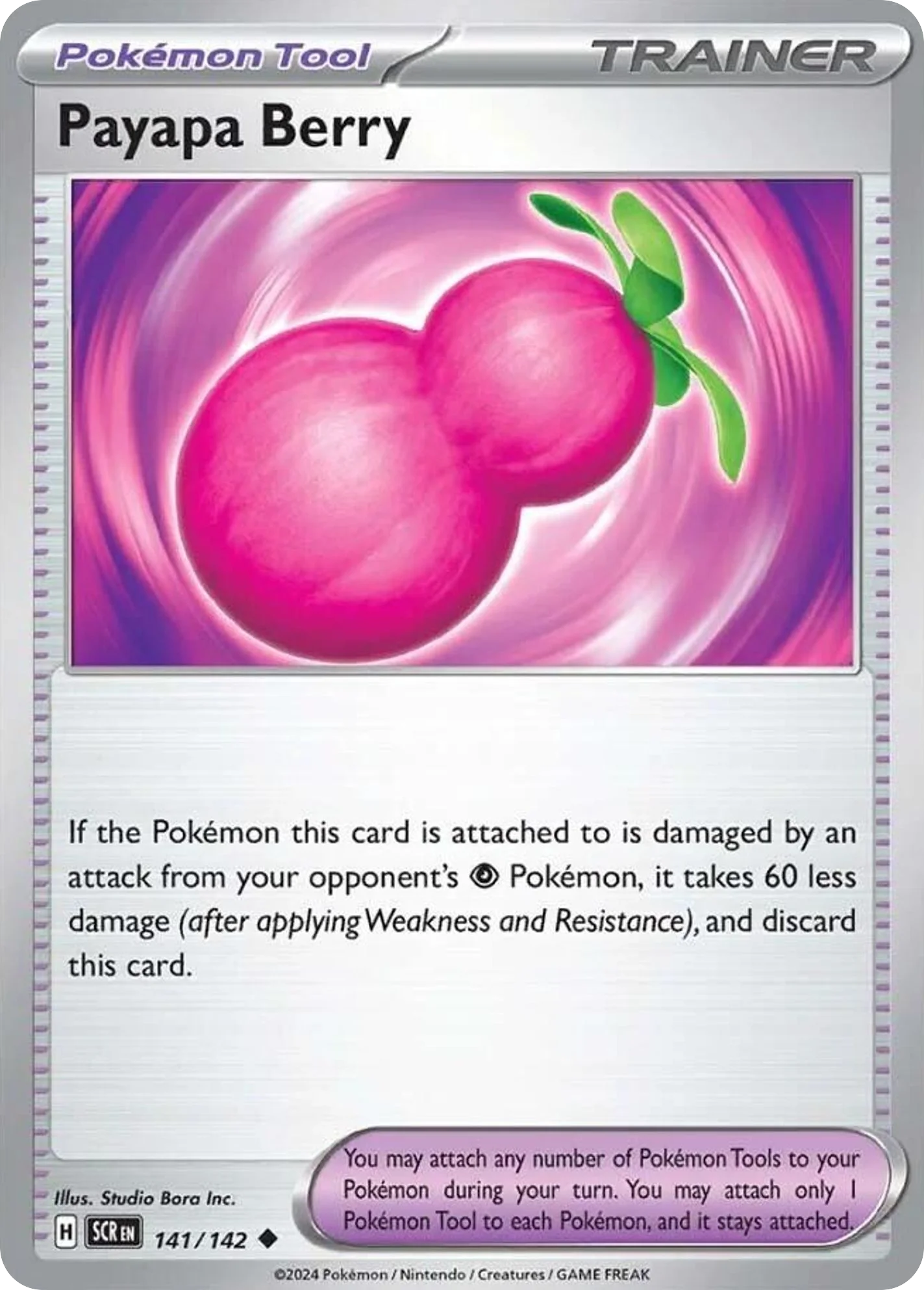 Payapa Berry Pokemon card