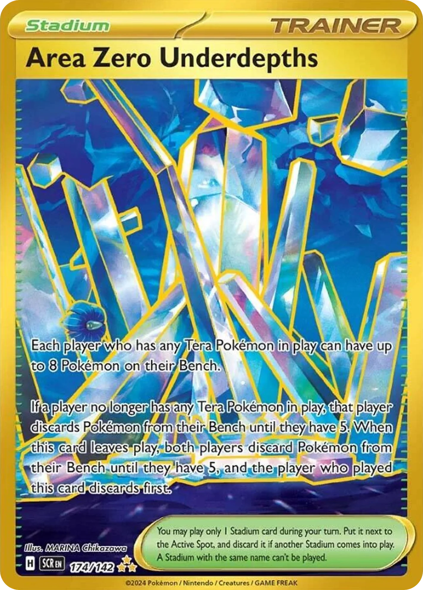 Area Zero Underdepths Pokemon card