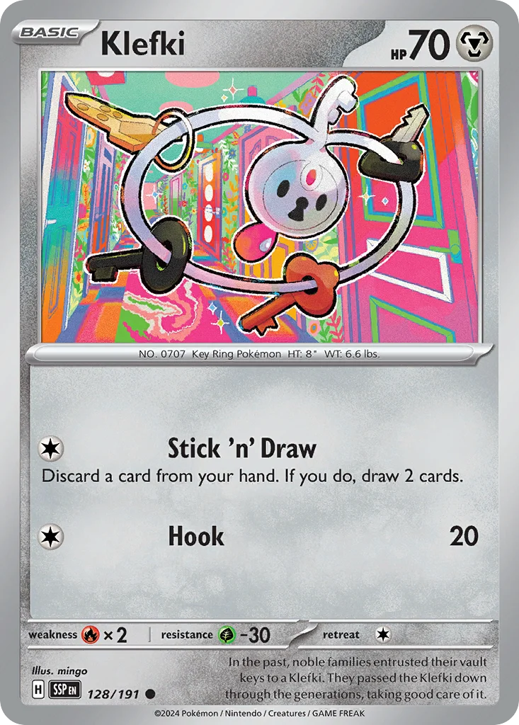 Klefki Pokemon card