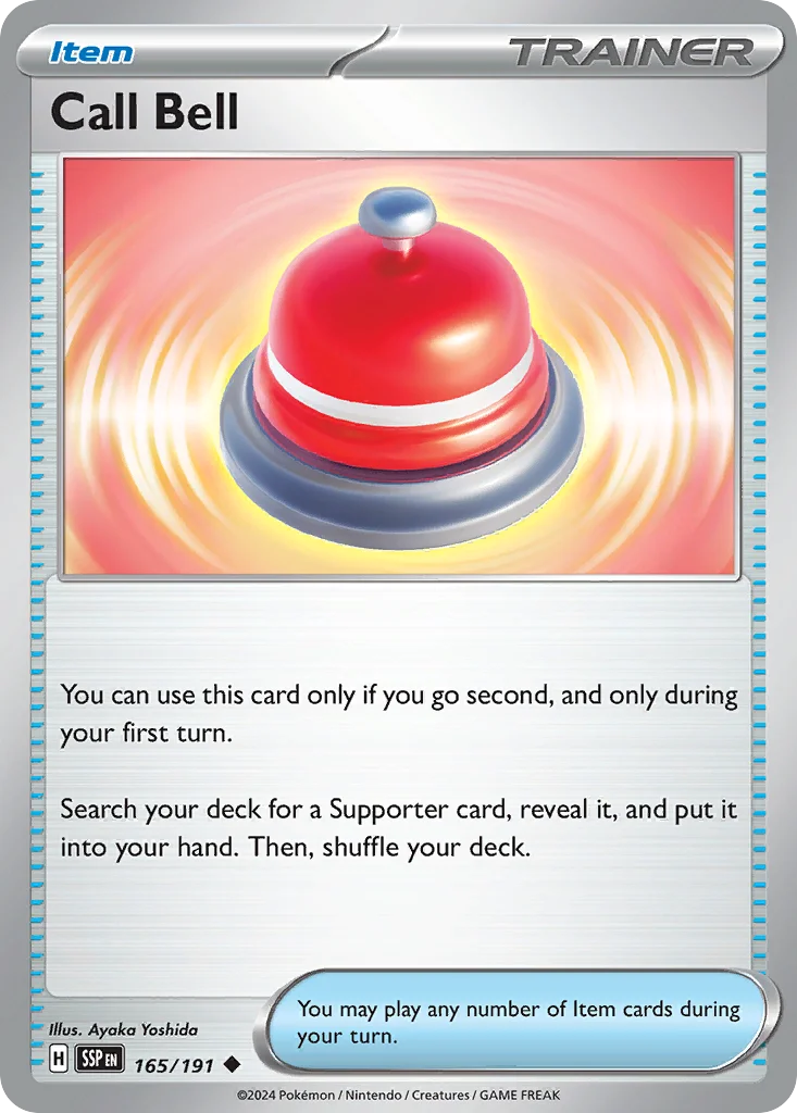 Call Bell Pokemon card