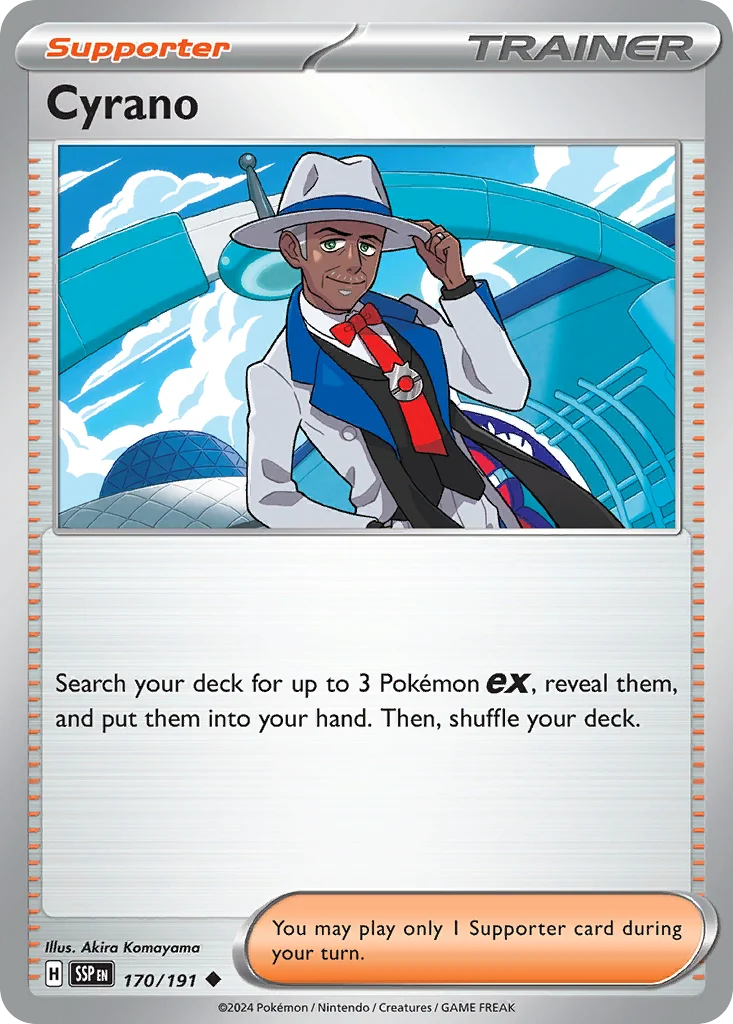 Cyrano Pokemon card