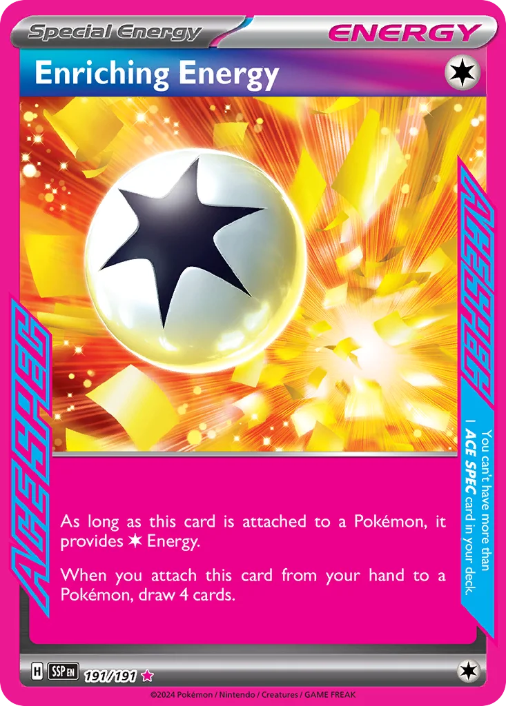 Enriching Energy Pokemon card