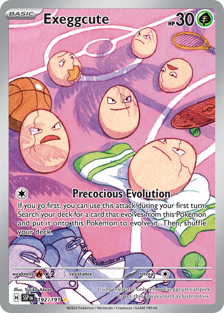 Exeggcute Pokemon card