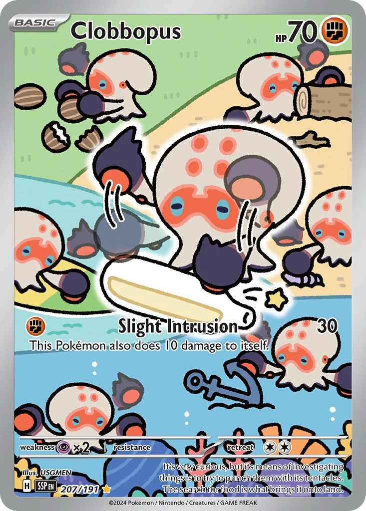 Clobbopus Pokemon card