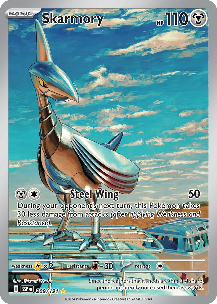 Skarmory Pokemon card