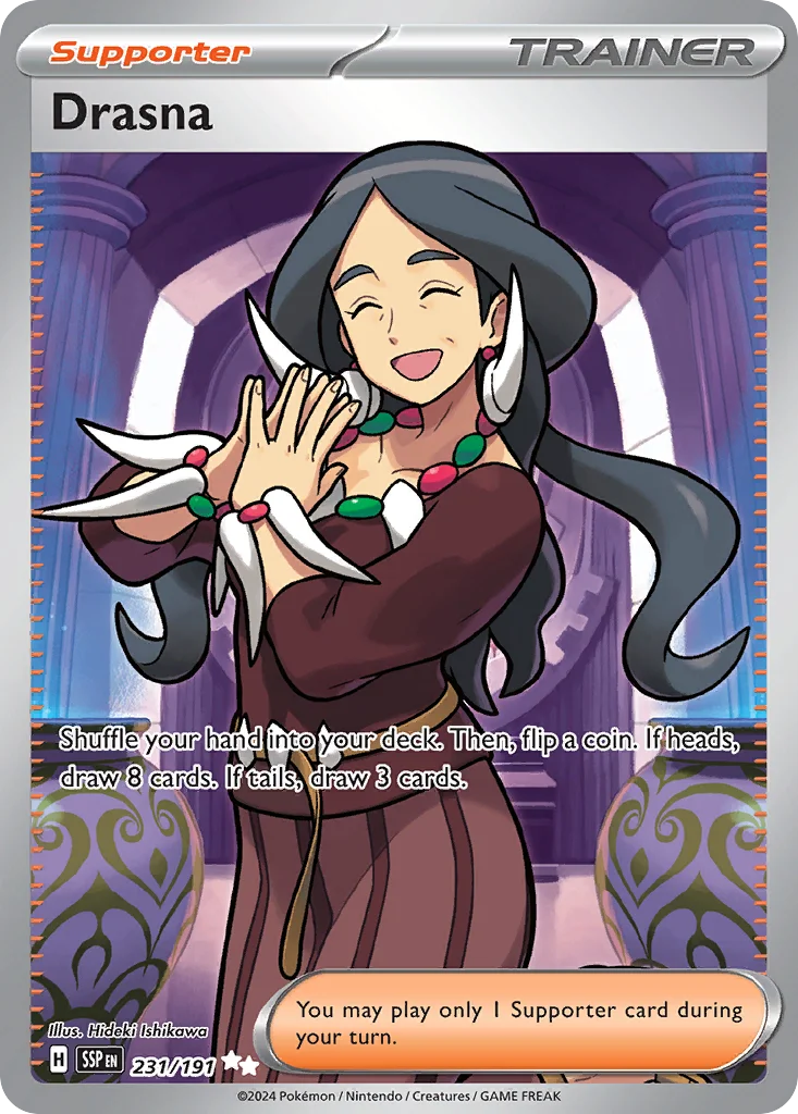 Drasna Pokemon card
