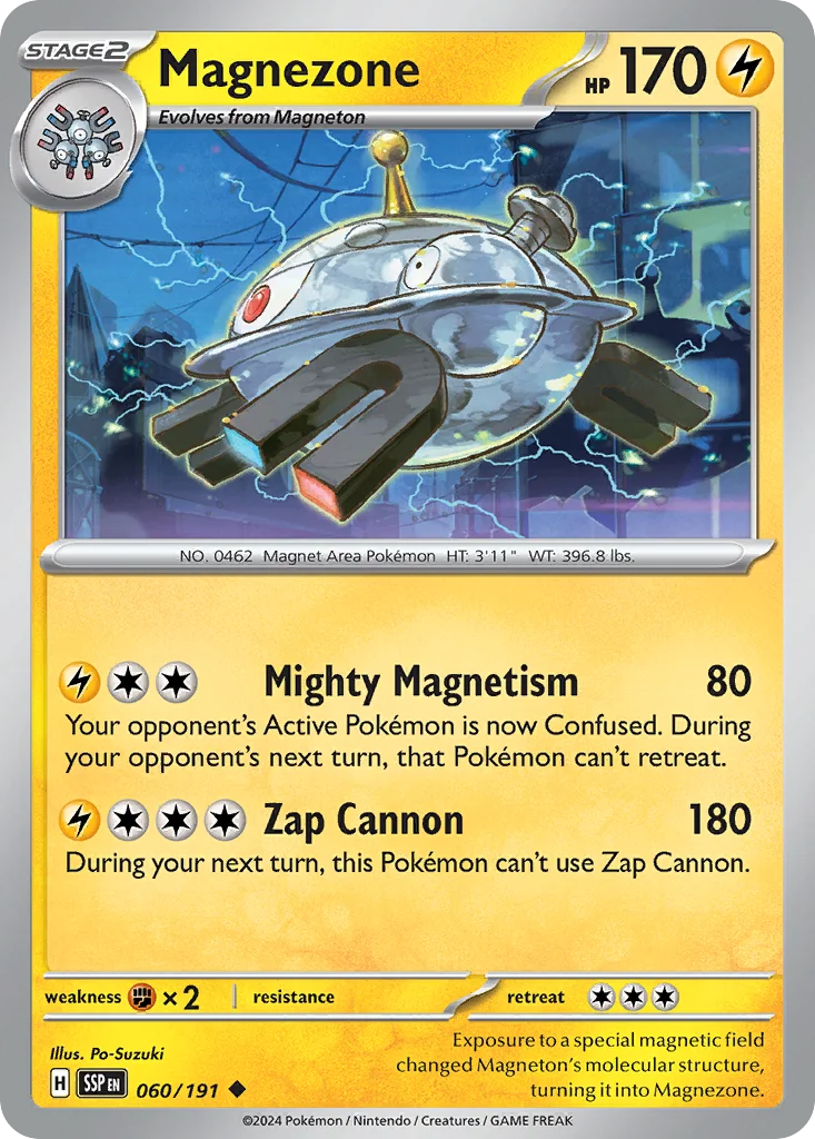 Magnezone Pokemon card