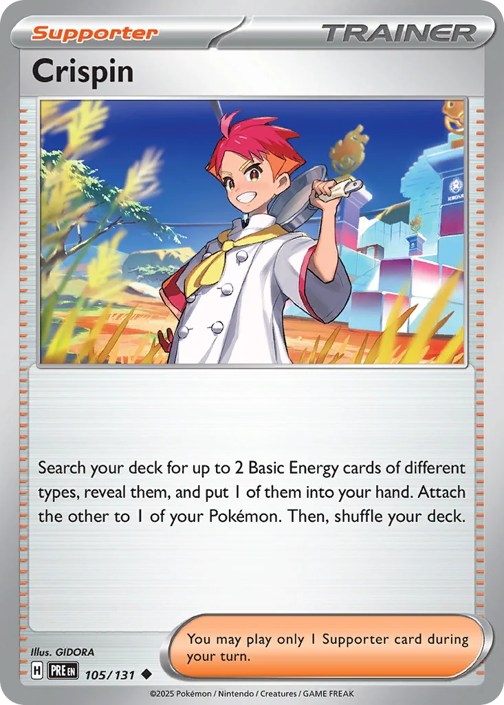 Crispin Pokemon card