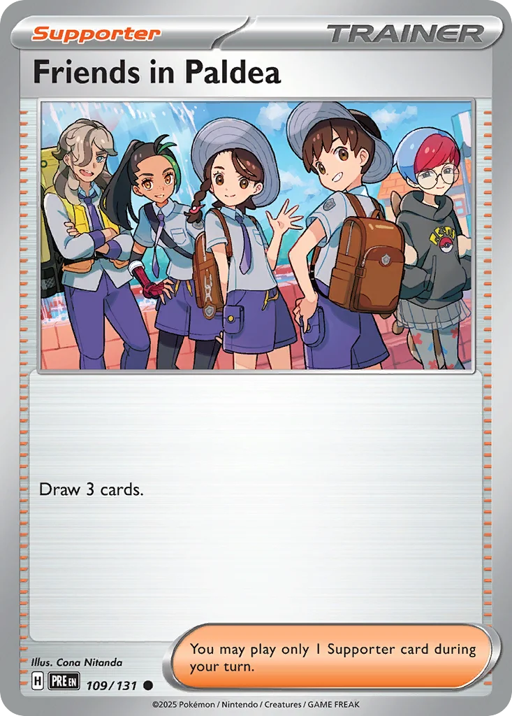 Friends in Paldea Pokemon card