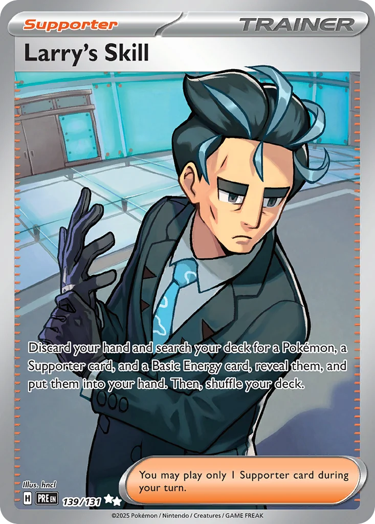 Larry's Skill Pokemon card
