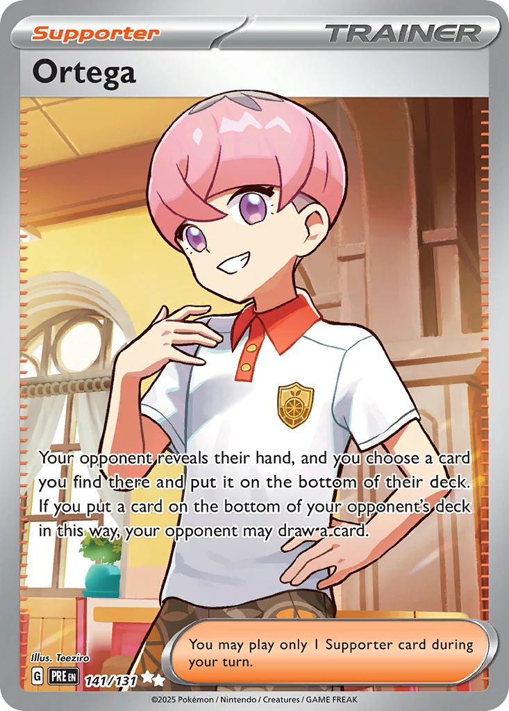 Ortega Pokemon card