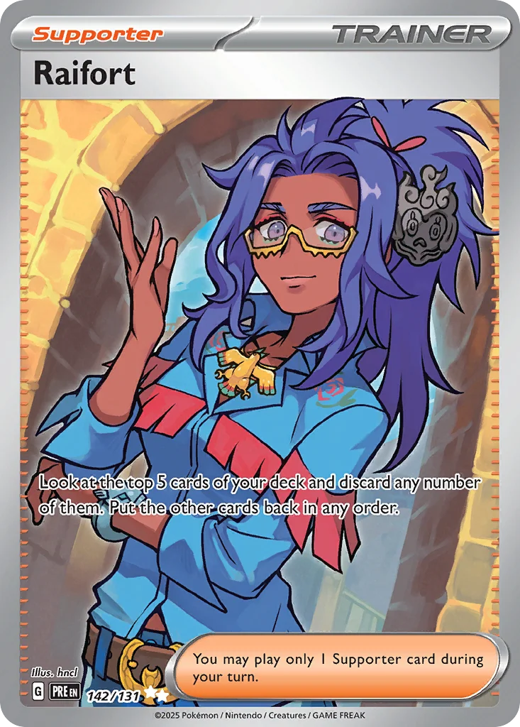 Raifort Pokemon card