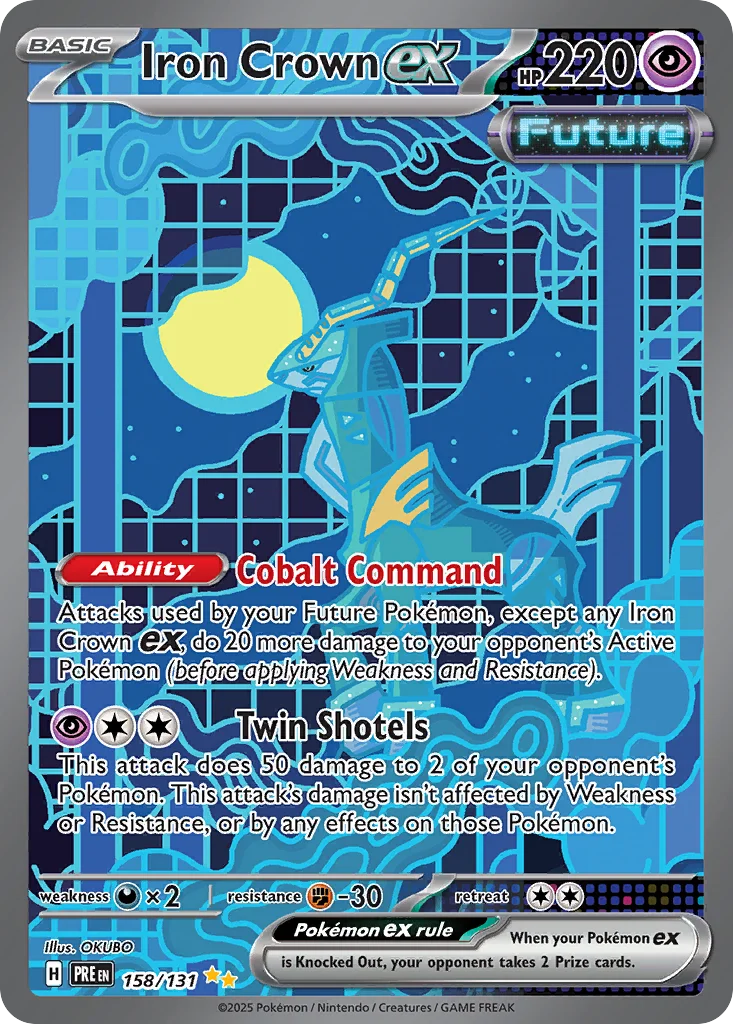 Iron Crown ex Pokemon card