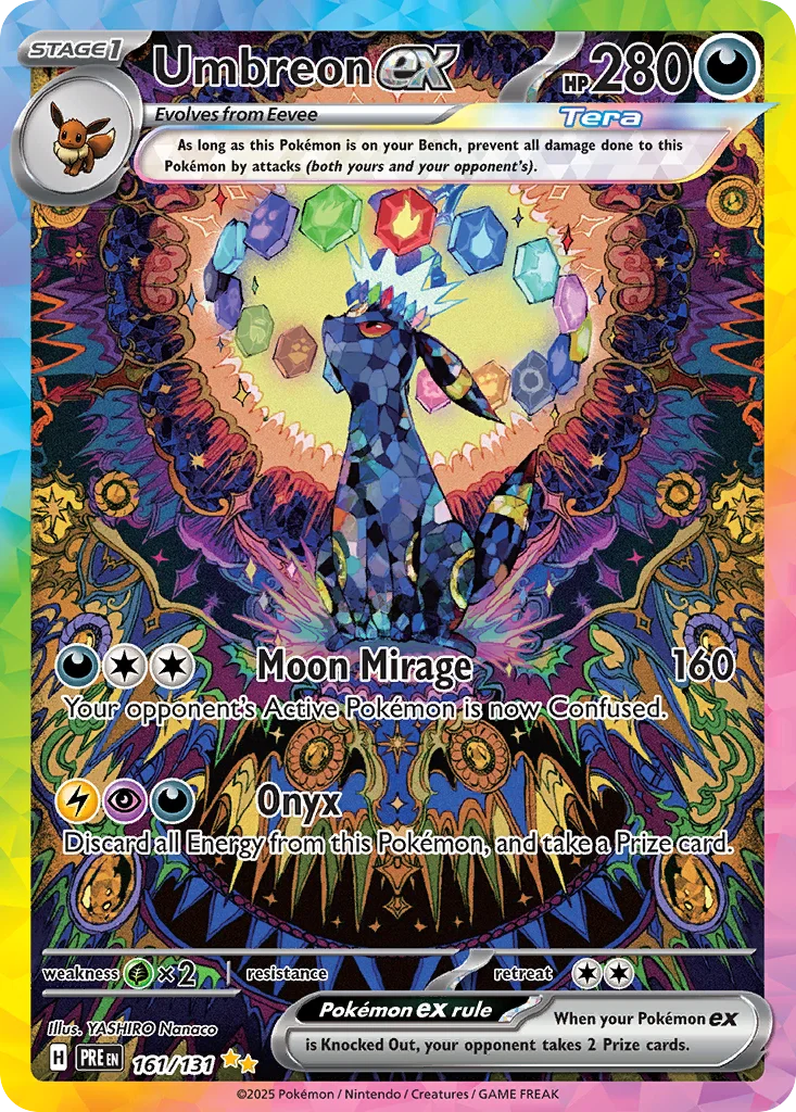 Umbreon ex Pokemon card