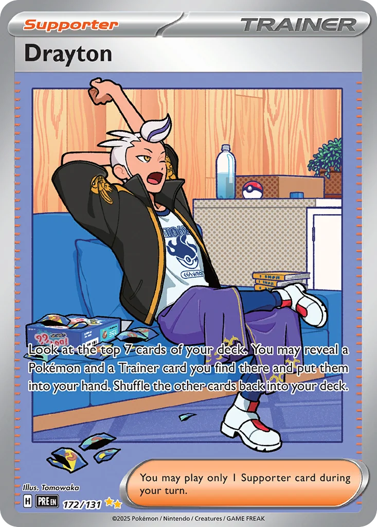 Drayton Pokemon card