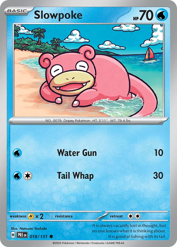 Slowpoke Pokemon card
