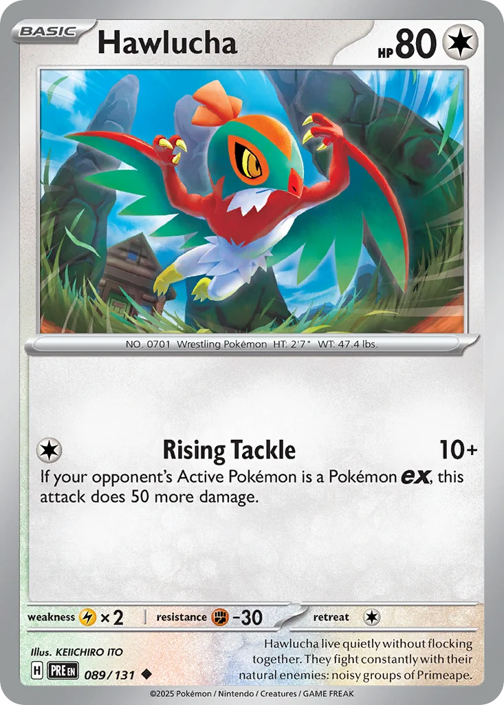 Hawlucha Pokemon card