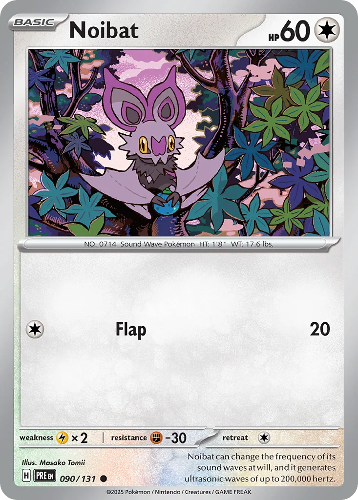 Noibat Pokemon card