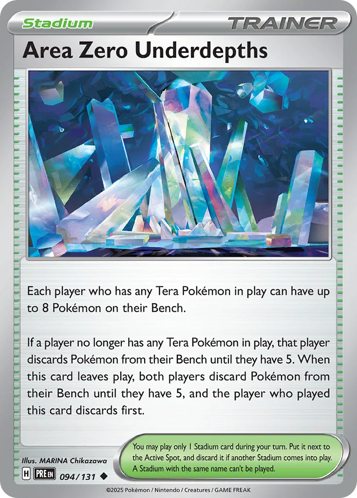 Area Zero Underdepths Pokemon card