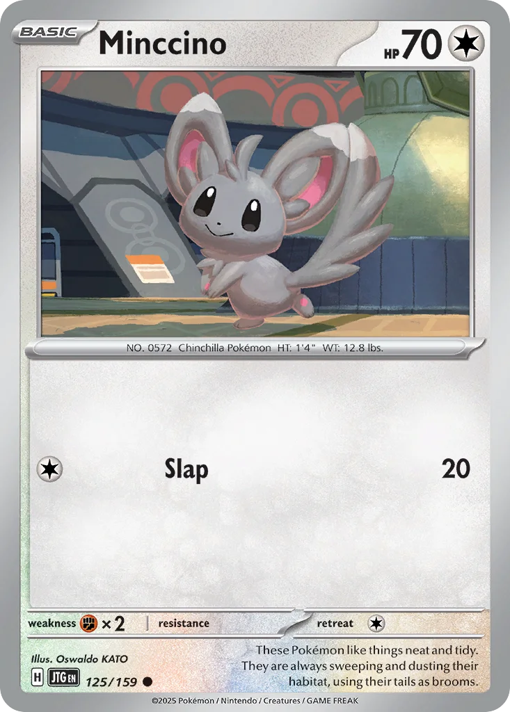 Minccino Pokemon card