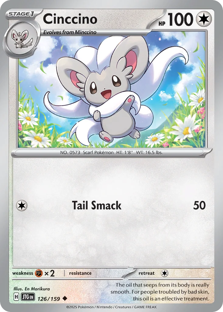 Cinccino Pokemon card