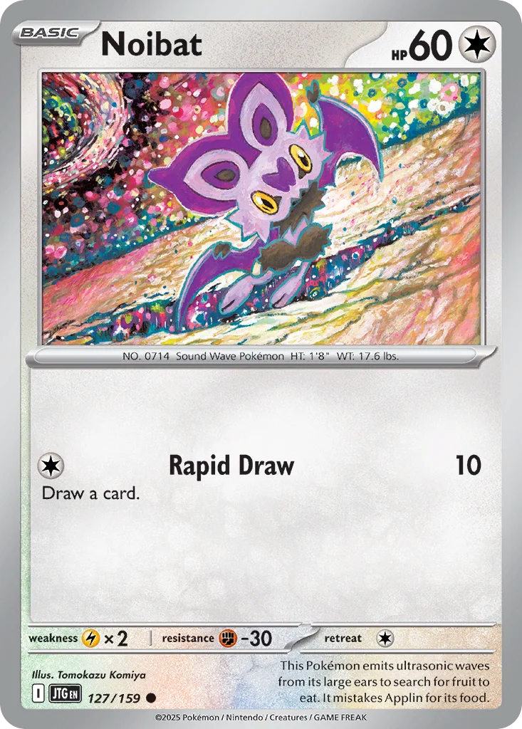 Noibat Pokemon card