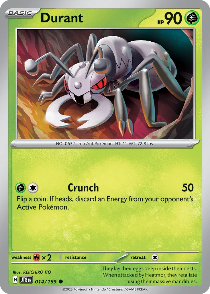 Durant Pokemon card