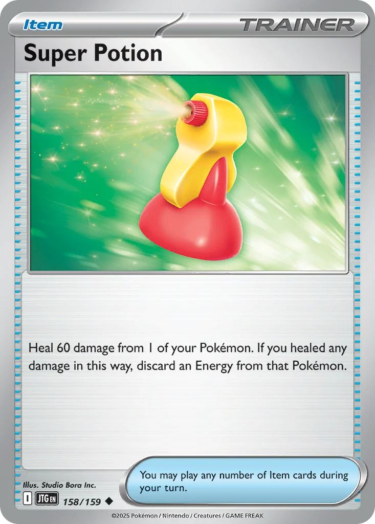 Super Potion Pokemon card