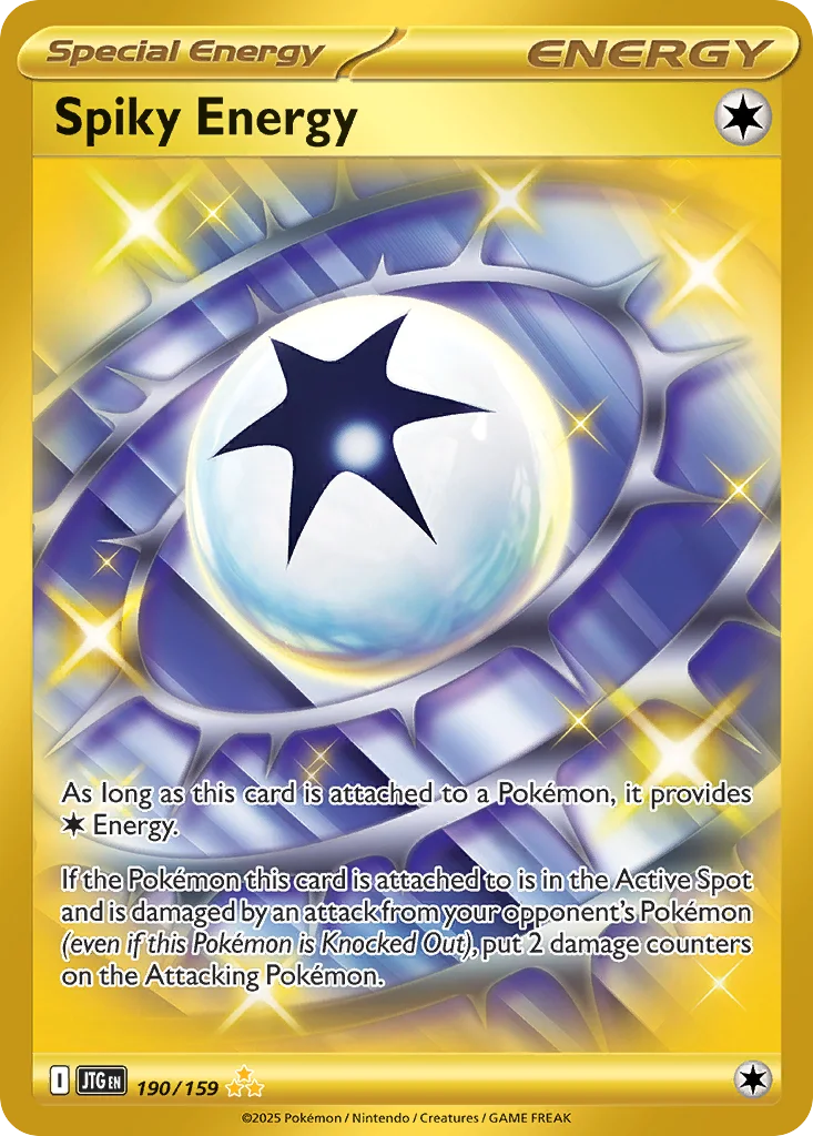 Spiky Energy Pokemon card