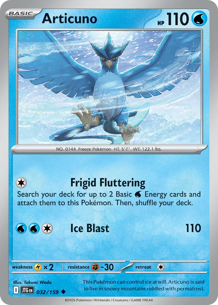 Articuno Pokemon card