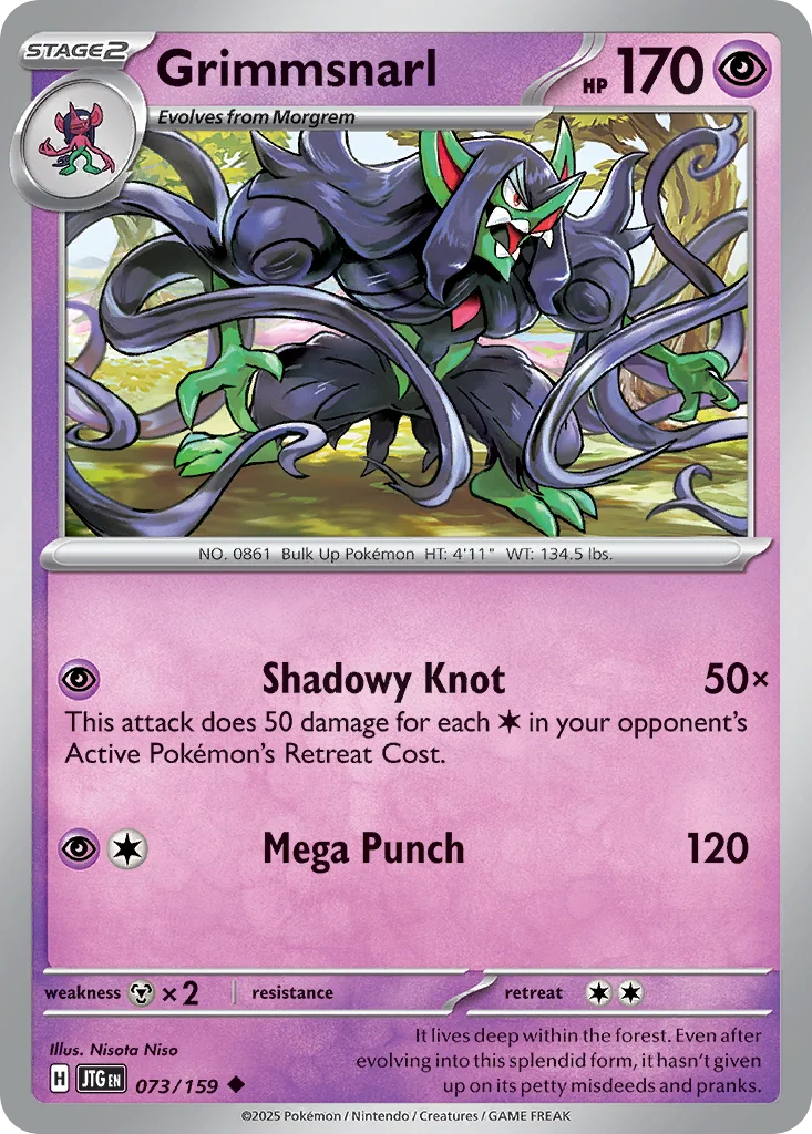 Grimmsnarl Pokemon card