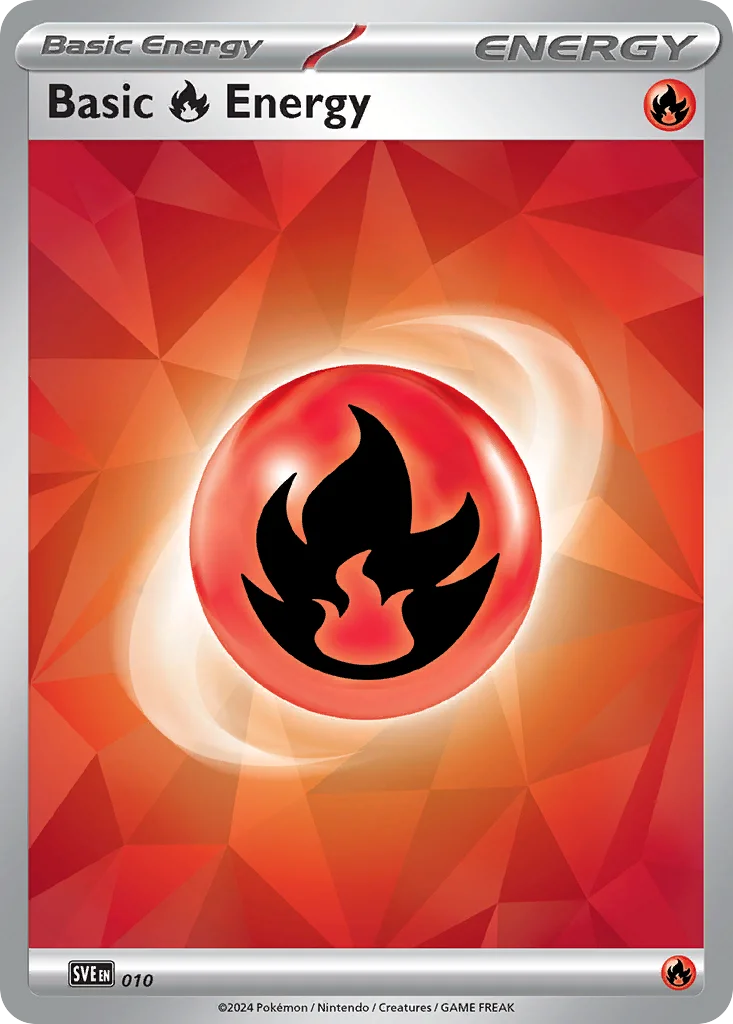 Basic Fire Energy Pokemon card