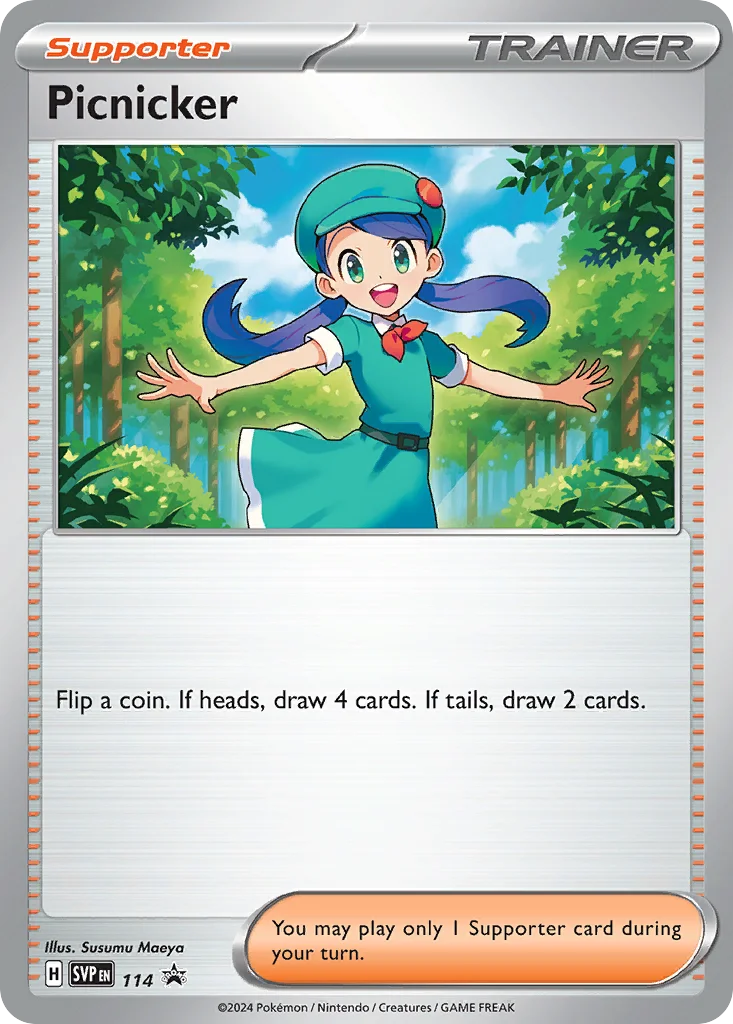 Picnicker Pokemon card