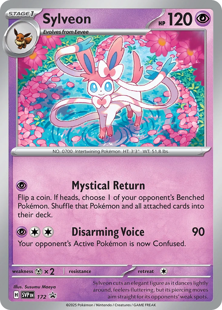 Sylveon Pokemon card