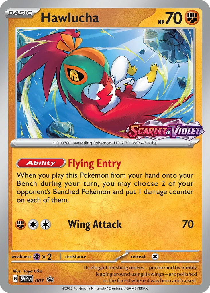 Hawlucha Pokemon card
