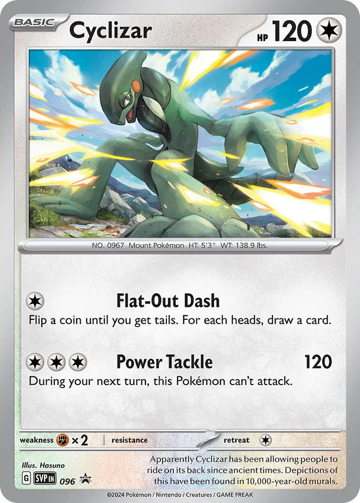 Cyclizar Pokemon card